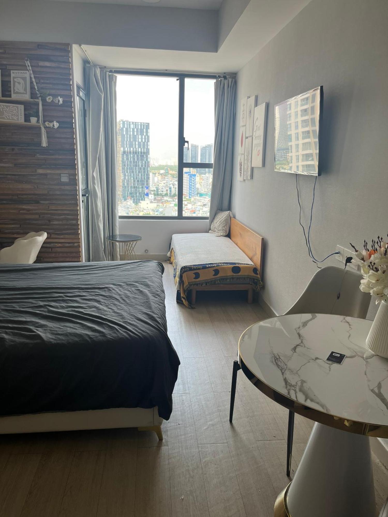 הו צ'י מין סיטי Double E Saigon Apartment In Rivergate Building מראה חיצוני תמונה