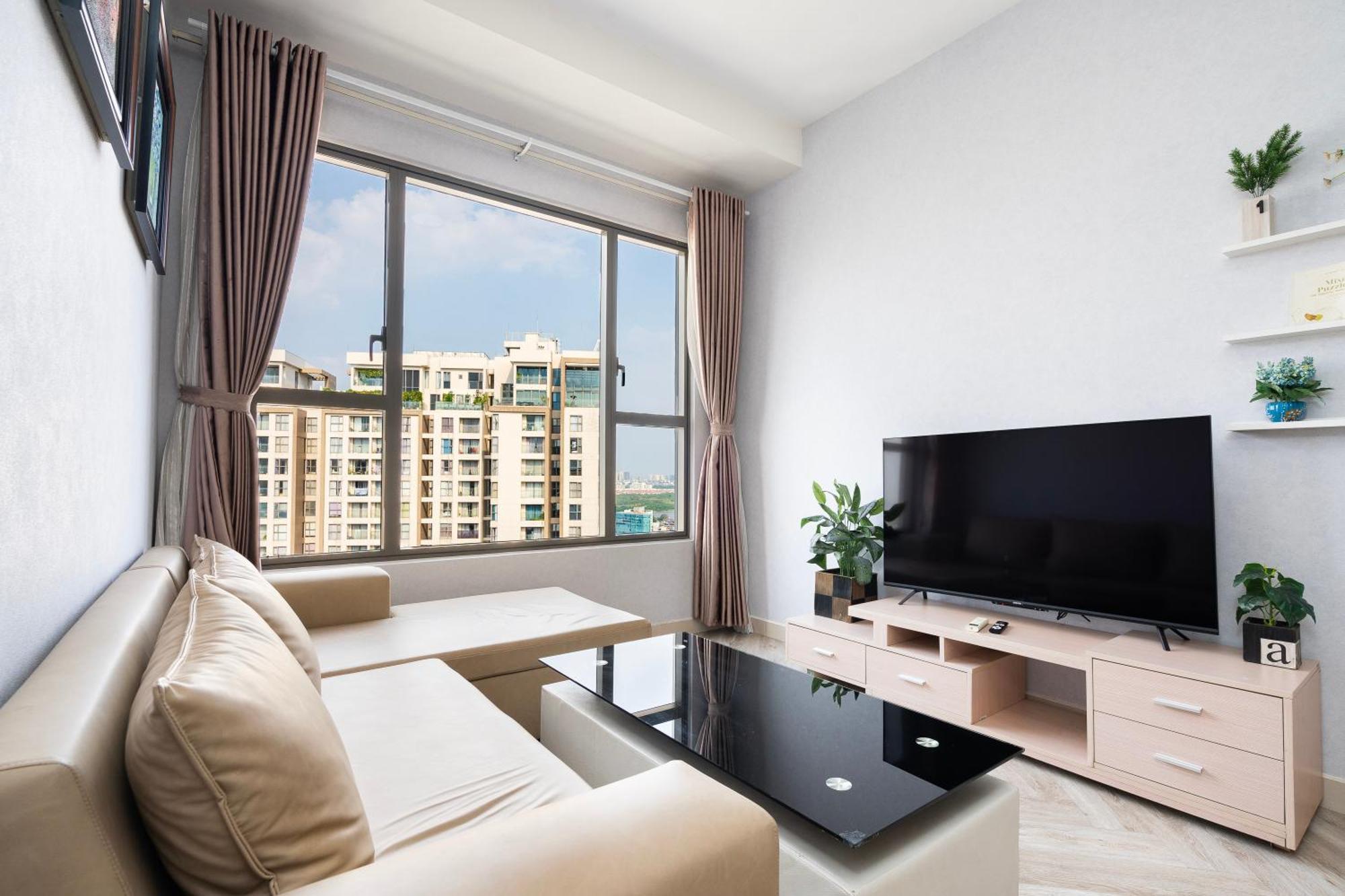 הו צ'י מין סיטי Double E Saigon Apartment In Rivergate Building מראה חיצוני תמונה