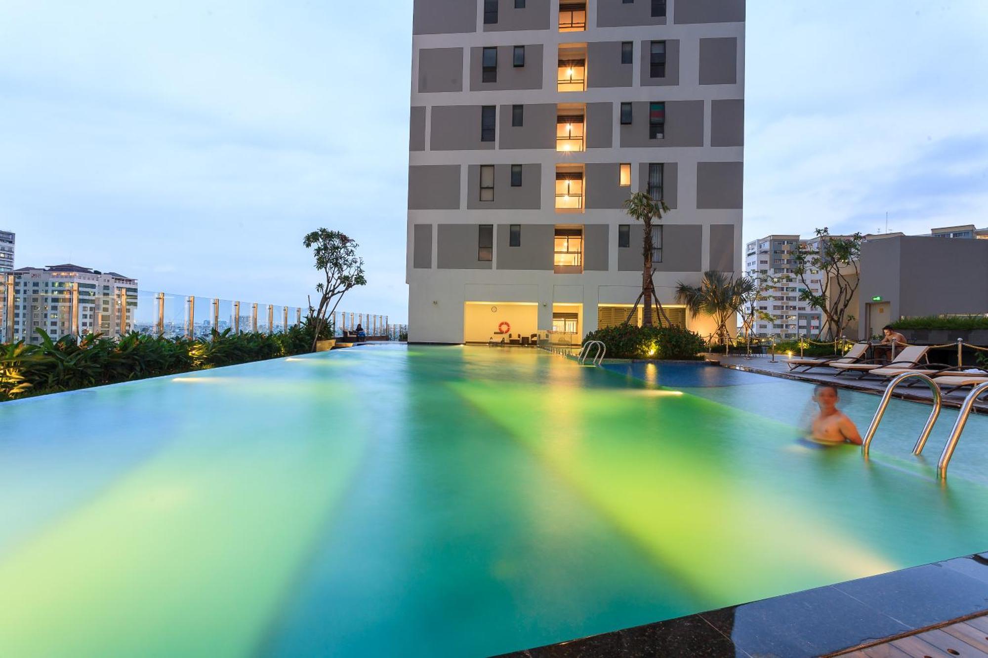הו צ'י מין סיטי Double E Saigon Apartment In Rivergate Building מראה חיצוני תמונה