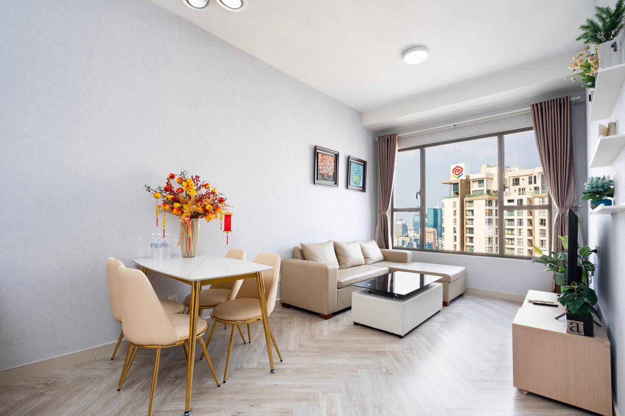 הו צ'י מין סיטי Double E Saigon Apartment In Rivergate Building מראה חיצוני תמונה