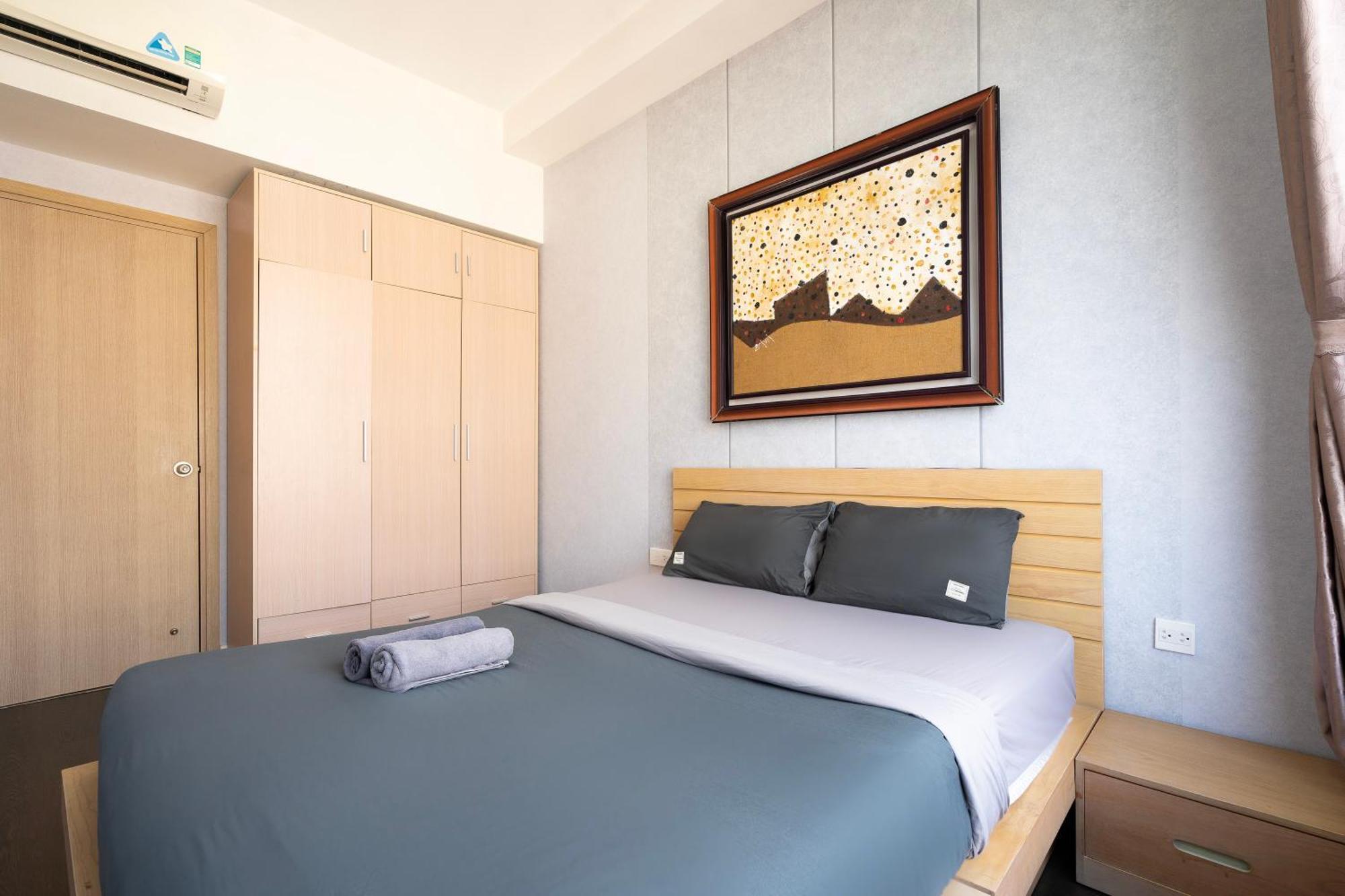 הו צ'י מין סיטי Double E Saigon Apartment In Rivergate Building מראה חיצוני תמונה