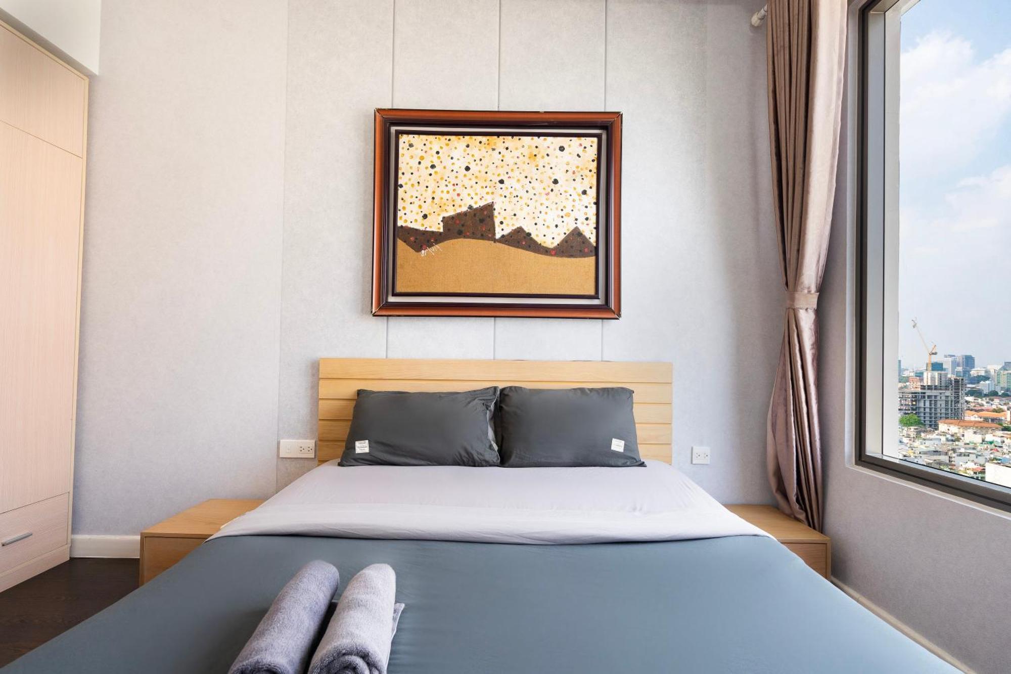 הו צ'י מין סיטי Double E Saigon Apartment In Rivergate Building מראה חיצוני תמונה