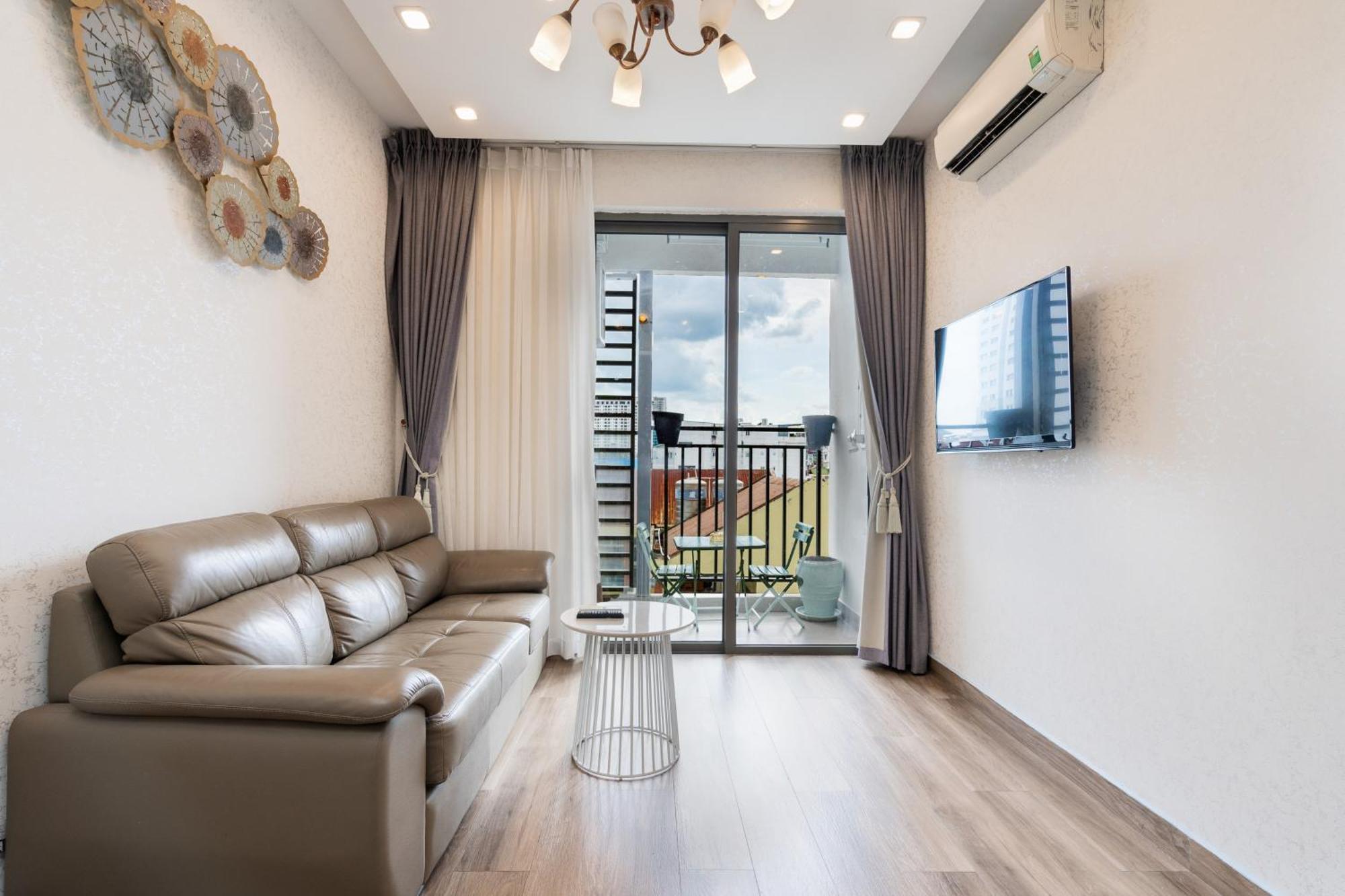 הו צ'י מין סיטי Double E Saigon Apartment In Rivergate Building מראה חיצוני תמונה
