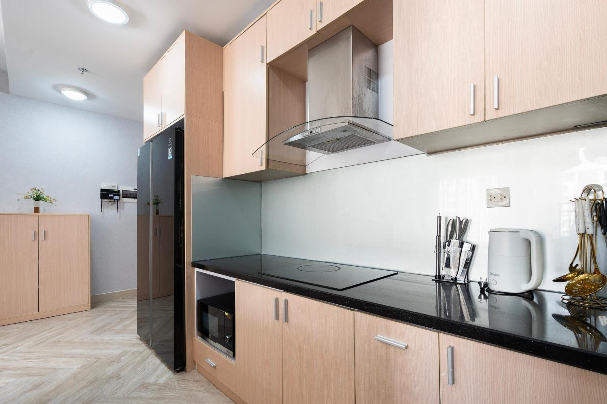 הו צ'י מין סיטי Double E Saigon Apartment In Rivergate Building מראה חיצוני תמונה