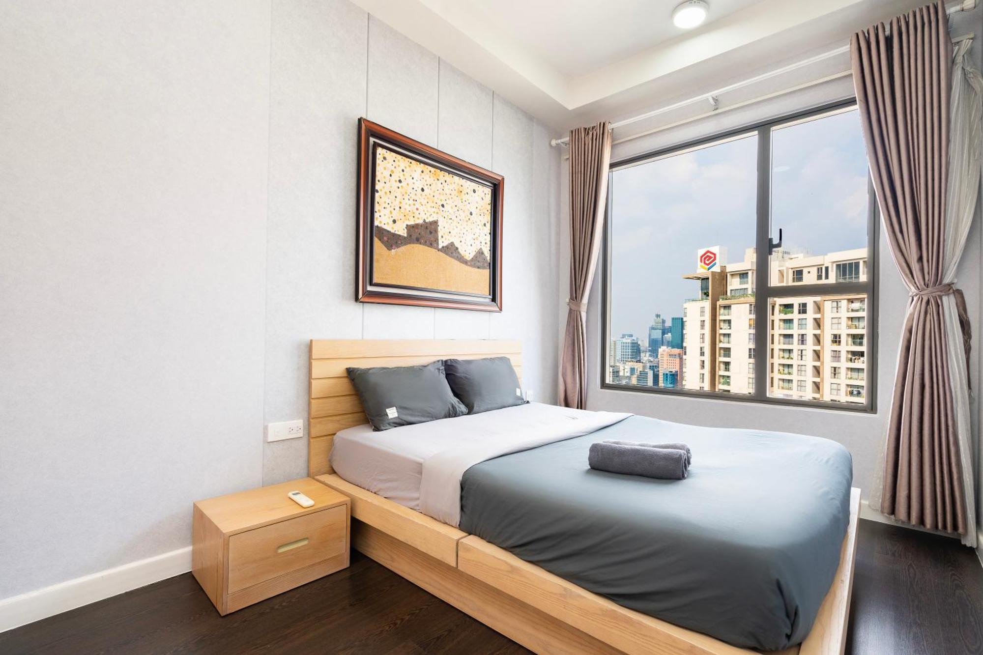 הו צ'י מין סיטי Double E Saigon Apartment In Rivergate Building מראה חיצוני תמונה