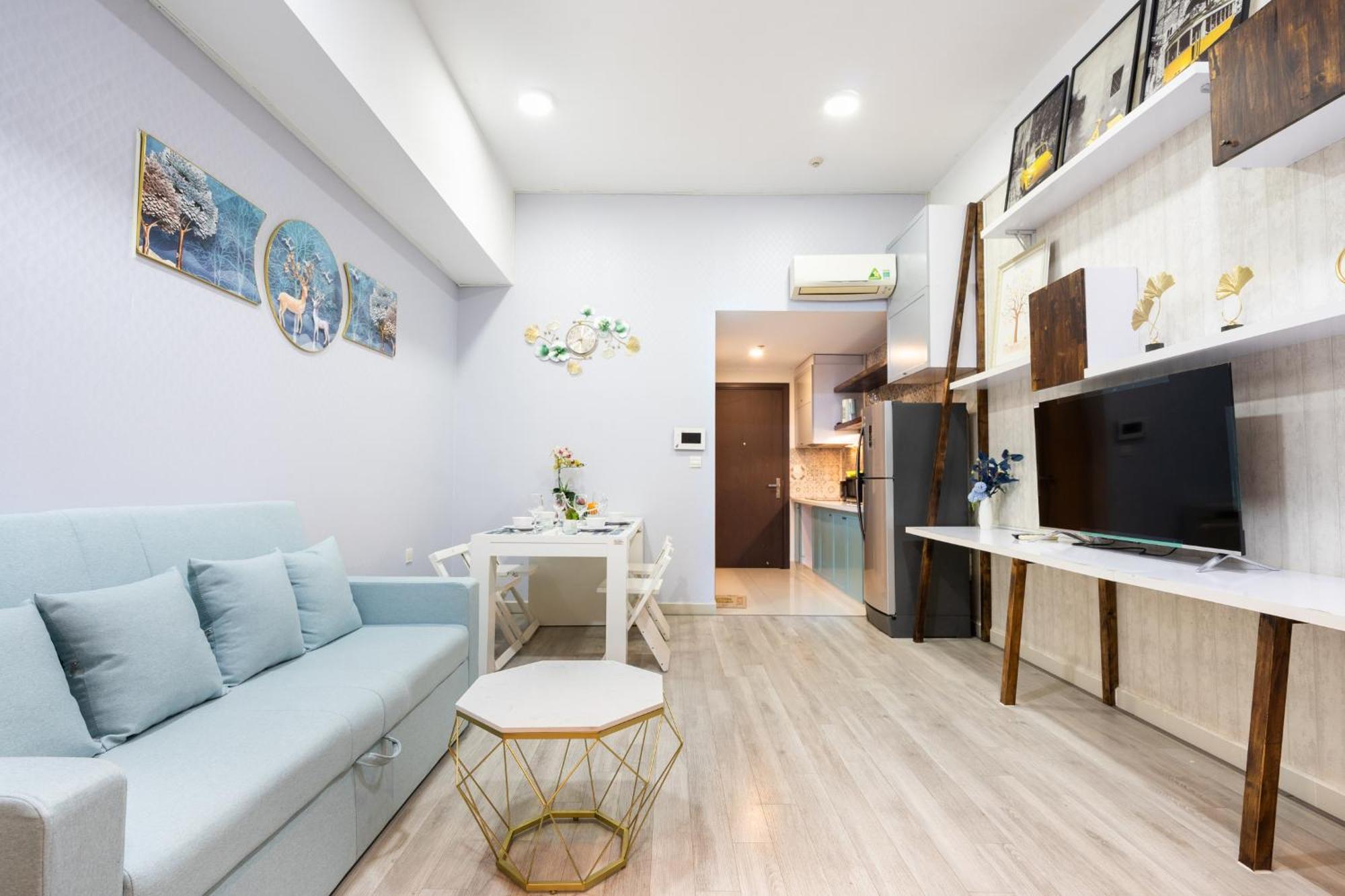 הו צ'י מין סיטי Double E Saigon Apartment In Rivergate Building מראה חיצוני תמונה