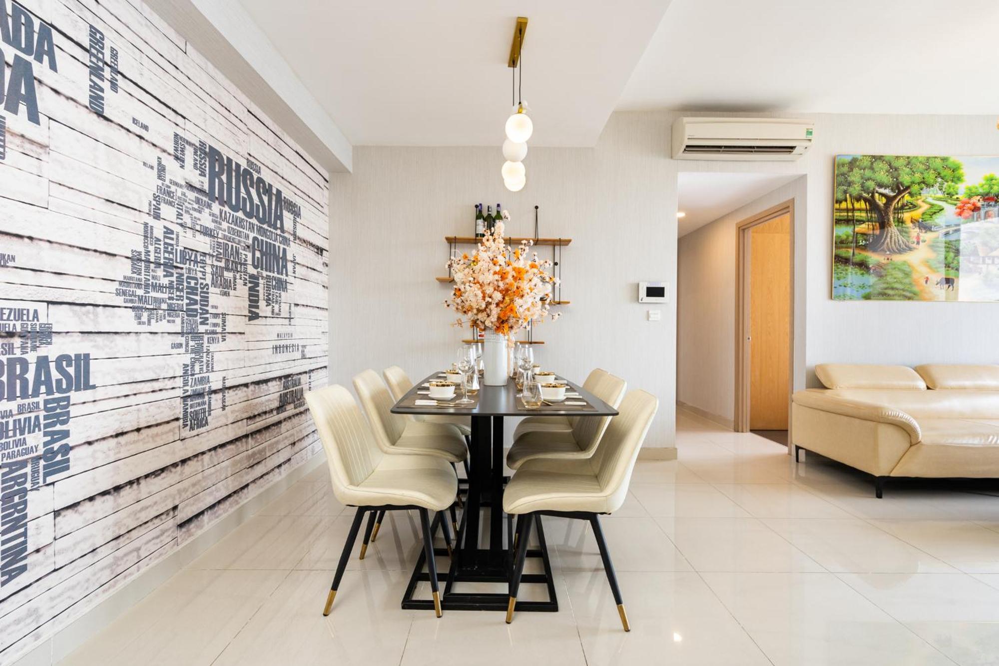 הו צ'י מין סיטי Double E Saigon Apartment In Rivergate Building מראה חיצוני תמונה